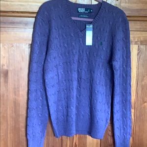 Ladies polo by Ralph Lauren V-neck sweater